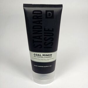 Duke Cannon Coal Miner Oil Control Cleanser Face Wash 6 oz‎ Brand New Ships Fast